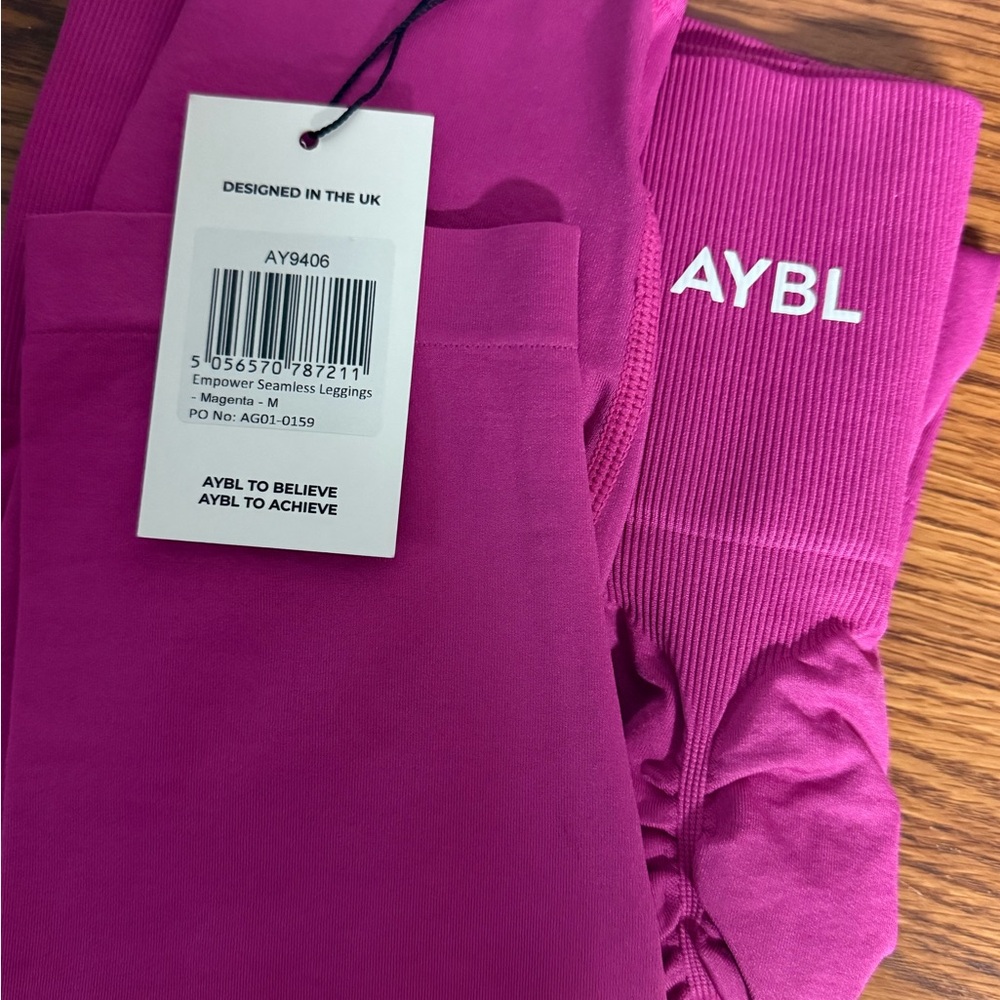 AYBL Fuchsia Empower Seamless Leggings